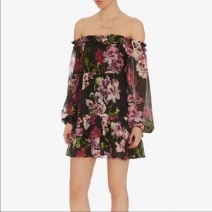 INTERMIX Knightly Off Shoulder Floral Dress (16)